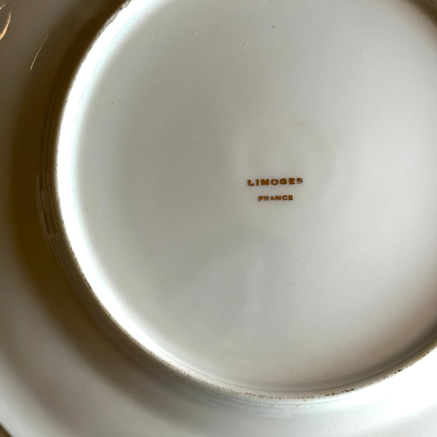 ヴィンテージ絵皿(リモージュ)