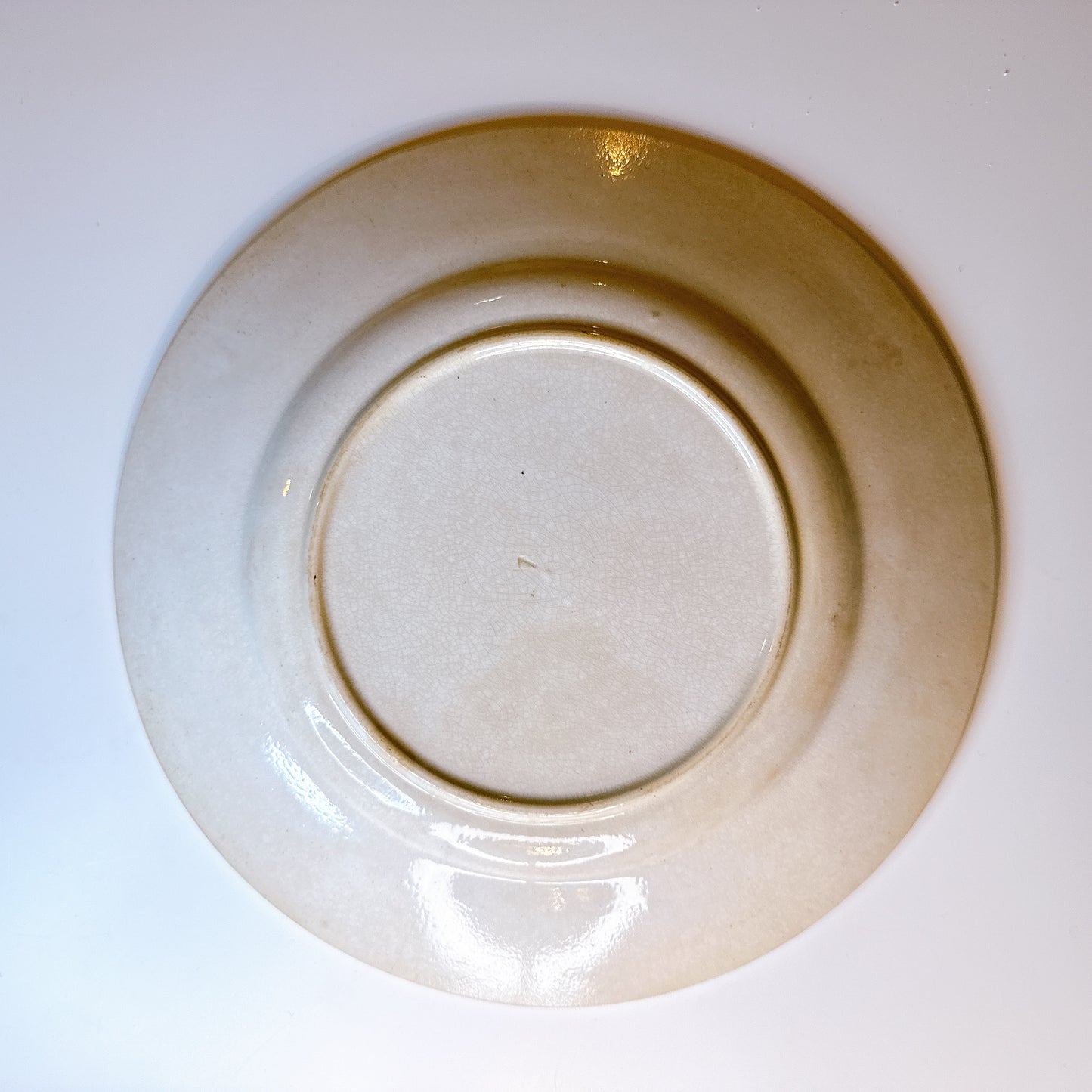 ヴィンテージ平皿（フランス）