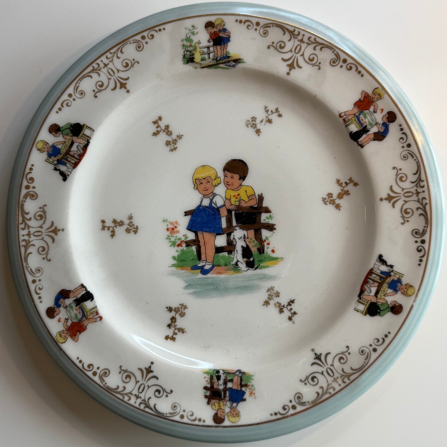 ヴィンテージ絵皿（リモージュ）