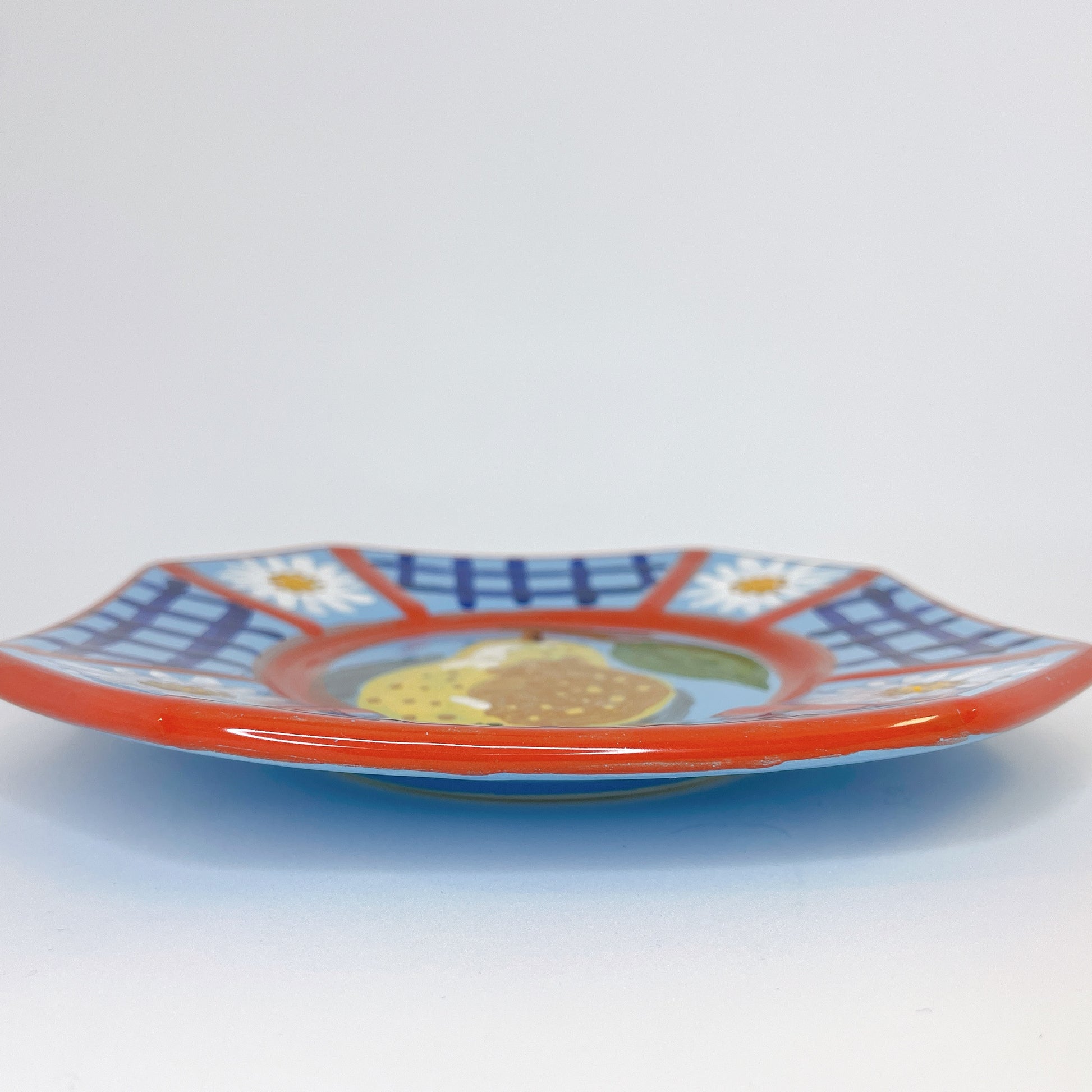 海外陶器/皿/プレート/ヨーロッパ/インテリア/タイル/飾り/雑貨