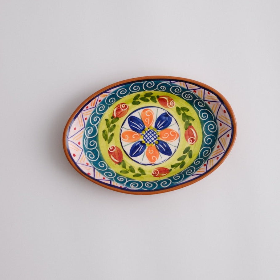 南欧の平皿